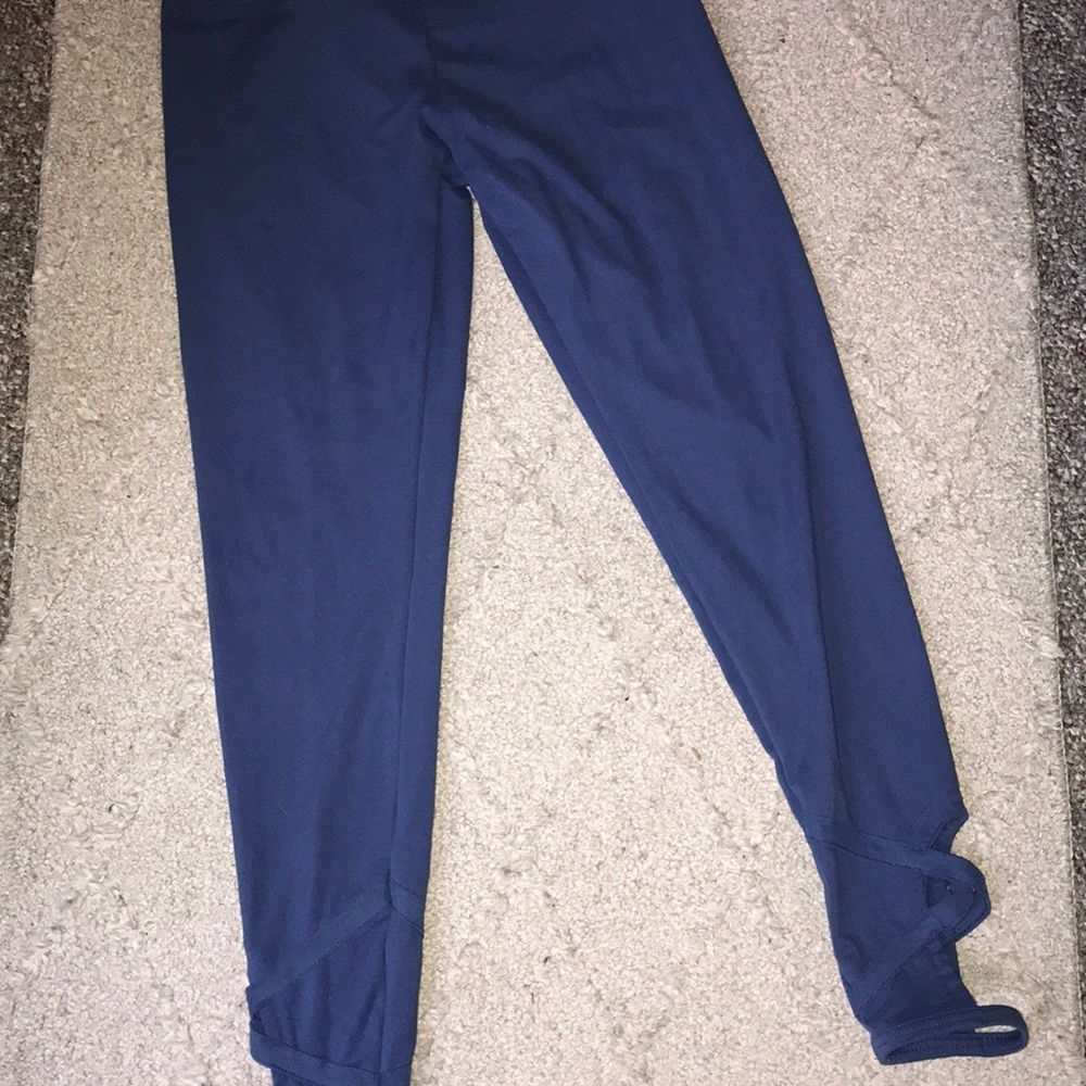 Blue athletic leggings👟